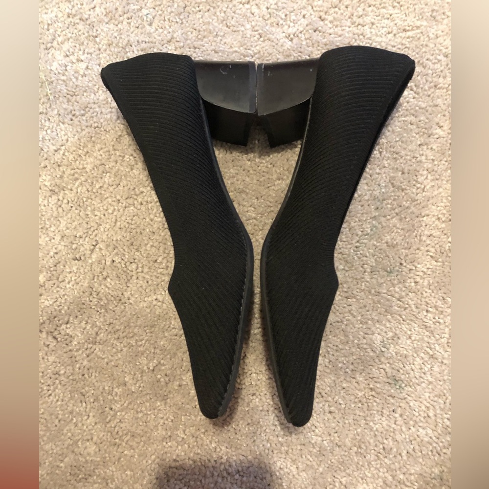 Vivaia Black Flats with Rounded Toe With Heel size 41 - Picture 2 of 3